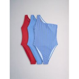 The Set Lot de 3 maillots de bain The Set asymétrique rouge XL (FR 50-52)