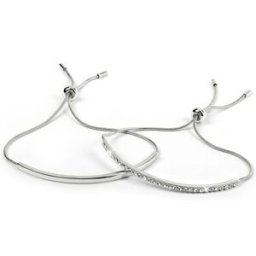 Radley Radley Radley Plated Stone Set & Smooth Friendship Bracelet Twin pack argenté Un an