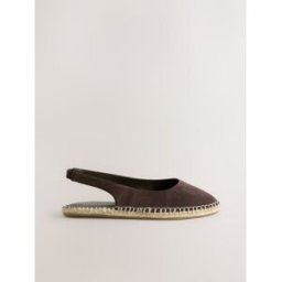 Next Espadrilles à bout pointu et bride arrière Forever Comfort Brun EU 37.5 (UK 4.5)