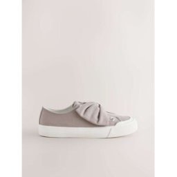 Next Baskets à naud papillon en toile Forever Comfort Brun EU 37 (UK 4)