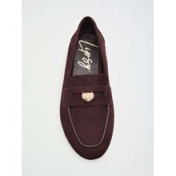 Lipsy Mocassins Lipsy Or Penny Detail à enfiler slim Brun EU 40 (UK 7)