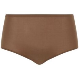 Chantelle Chantelle Soft Stretch High Waisted Seamless One Size Briefs Brun Un an