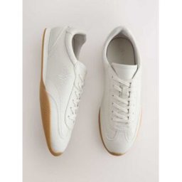 Next Baskets fines à lacets avec logo Forever Comfort naturel EU 39 (UK 6)