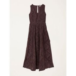Fat Face FatFace Textured Maxi Dress Brun FR 48 Short (EU 46 S)