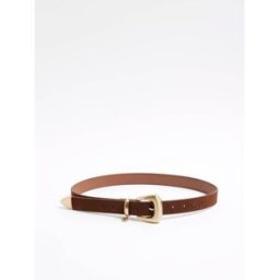 River Island River Island Bubble Buckle Suede Belt Brun S (FR 38-40)