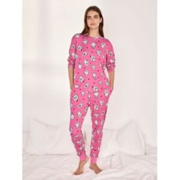 Chelsea Peers Chelsea Peers Halloween Pyjamas Set Rose FR 44 (EU 42)
