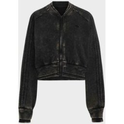 adidas originals adidas Originals Double Layer Full Zip Sweatshirt Noir 36-38 (UK 8-10)