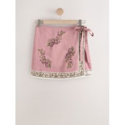 Next Jupe Mini Enveloppe Rose FR 50 (EU 48)