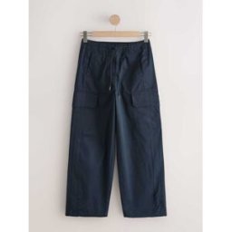 Next Pantalon cargo en coton à jambes bouffantes bleu FR 44 Short (EU 42 S)