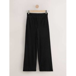 Next Pantalons Amples en velours avec dos élastique Noir FR 46 Regular (EU 44 R)