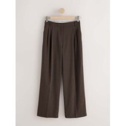 Next Stripe Tailored Wide Leg Trousers Brun FR 40 Short (EU 38 S)