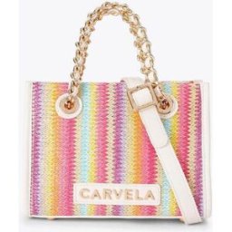 Carvela Carvela Leila Raffia Mini Tote Bag Rose Un an