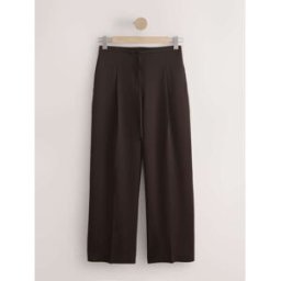 Next Pantalon ample à taille cravate Brun FR 46 Petite (EU 44 P)