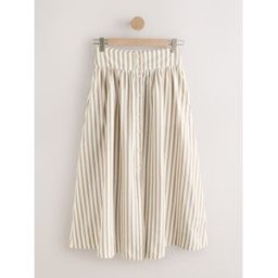 Next Jupe Maxi boutonnée Brun FR 50 Regular (EU 48 R)