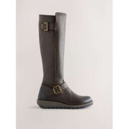 Jones Bootmaker Jones Bootmaker Long Darlene Leather Boots Brun EU 36 (UK 3)