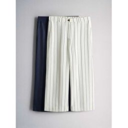 The Set The Set 2 Pack Ample Pantalons léger en lin bleu FR 36 (EU 34)