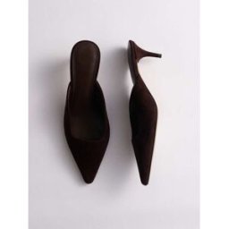 The Set The Set Premium Chisel Toe Backless Mules Brun EU 39 (UK 6)