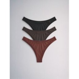 The Set The Set 3 Bas de Bikini Noir XS (FR 36)