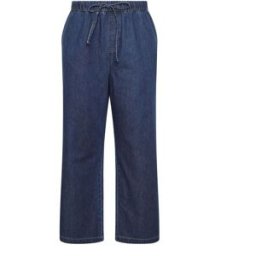 Yours Curve Yours Curve Pull On Wide Leg Jeans bleu FR 46 (EU 44)