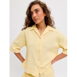 JJXX JJXX Waffle Co-Ord Set in Sunlight Yellow jaune FR 40 (EU 38)