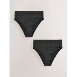 Next Pack de culottes confort ultime 2 Noir FR 40 (EU 38)