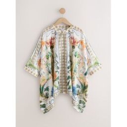 Next Chemise de plage imprimée pâle XL (FR 50-52)