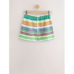 Next Ensemble crocheté short en coton riche crème XL Regular (FR 50-52)