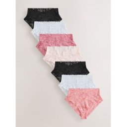 Next Culottes entièrement en dentelle 7 Lot de 0 Noir FR 44 (EU 42)