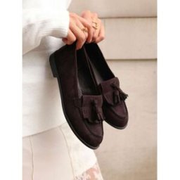 Linzi Linzi Rosemary Classic Slip-On Loafers With Tassel Detail Brun EU 40 (UK 7)