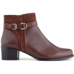 Jones Bootmaker Jones Bootmaker Sarina Heeled Ankle Boots Brun EU 37 (UK 4)