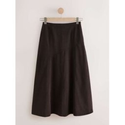 Next Jupe Maxi en velours côtelé Brun FR 38 Petite (EU 36 P)