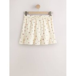 Next Mini-jupe crème FR 36 Regular (EU 34 R)