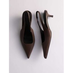 The Set The Set Premium Slingback Kitten Heels Gris EU 36 (UK 3)
