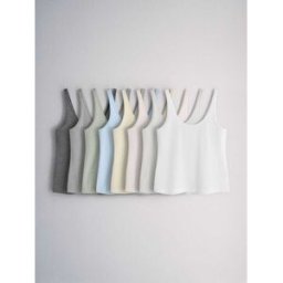The Set The Set 8 Pack Essentiel Gilets à bretelles larges pâle L (FR 46-48)