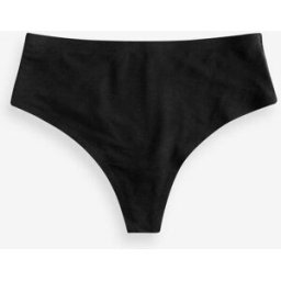 Next Culotte gainante en mélange de coton premium avec effet ventre plat lissant Noir FR 40 (EU 38)