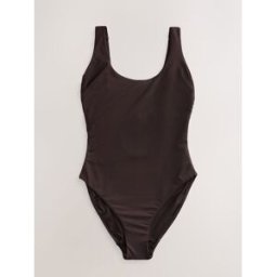 Next DD Wired Col dégagé Tummy Control Maillot de bain Brun 32 G