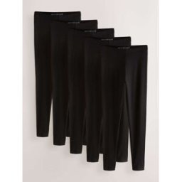 Next Lot de 5 leggings longs Noir FR 46 (EU 44)