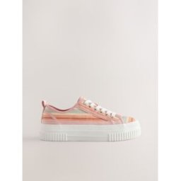 Next Baskets à lacets à semelle épaisse Forever Comfort Rose EU 42 (UK 8)