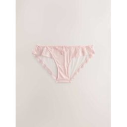 Next Culotte brésilienne à broderie fleurie Rose FR 36 (EU 34)