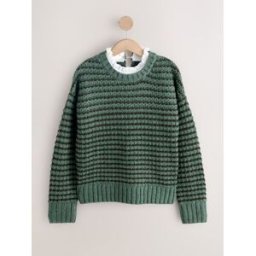 Next Pull à col roulé Stitchy Knit vert XS Reg (FR 36)