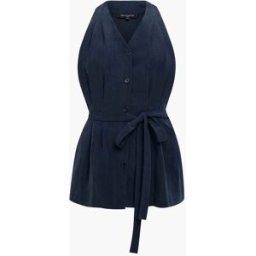 French Connection French Connection Melina Halterneck Top bleu M (FR 42-44)
