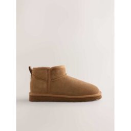 Next Bottes en fausse fourrure hydrofuge Brun EU 38 (UK 5 XW)