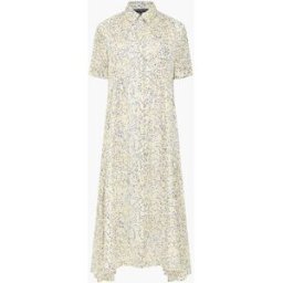 French Connection French Connection Julia Satin Stripe Summer Shirt Dress pâle L (FR 46-48)