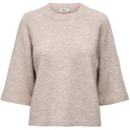 ONLY ONLY 3/4 Sleeve Jumper Gris FR 40 (EU 38)