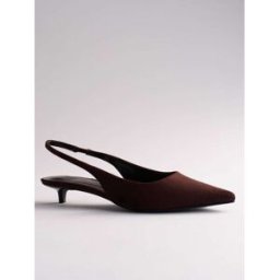 The Set Chaussures The Set Kitten heel et bride arrière Brun EU 37 (UK 4)