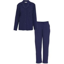 Cyberjammies Cyberjammies Revere Ribbed Jersey Pyjamas Set bleu FR 40 (EU 38)