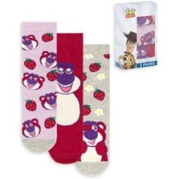 Vanilla Underground Vanilla Underground Lotso Calf Socks Set of 3 Rose 4 à 8 cm