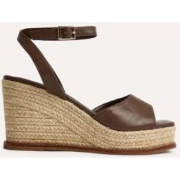 Linzi Linzi Scene Espadrille Platform Wedge Sandals Brun EU 40 (UK 7)