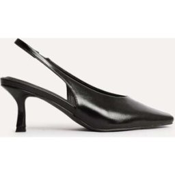 Linzi Linzi Method Square Toe Slingback Court Heels Brun EU 38 (UK 5)
