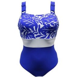 Pour Moi Maillot de bain Pour Moi Palm Springs color block pour le contrôle du ventre bleu FR 44 (EU 42)